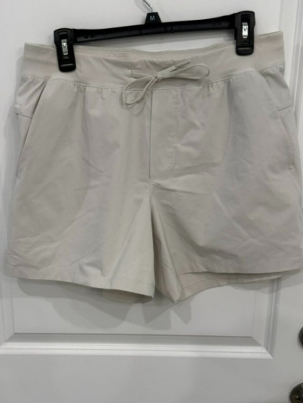 Lululemon Zeroed In Linerless Short 5" Ivory